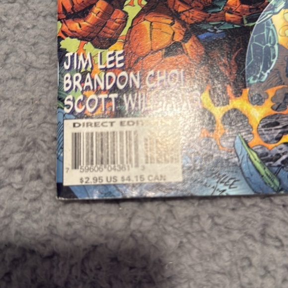 Marvel comics Fantastic Four 1996 2nd Series Story by Jim Lee and Brandon Choi. - Picture 2 of 6